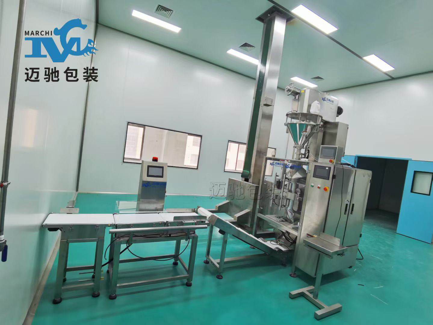 邁馳 5kg 定量粉末包裝機：26 年技術沉淀，助力企業精準